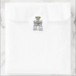 Adesivo Washington Square Arch NYC Happy Hanukkah Menorah<br><div class="desc">Sticker mostra uma ilustração original de um famoso marco da NYC, Washington Square Arch, "vestida" com uma menorah para o feriado. Excelente para mensagens de feriados! Esta ilustração Chanukah também está disponível em outros produtos. Não vê o que está procurando? Precisa de ajuda para a personalização? Entre em contato com...</div>