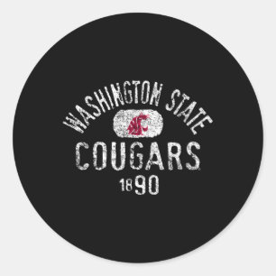 Adesivo Washington State Cougars 1890