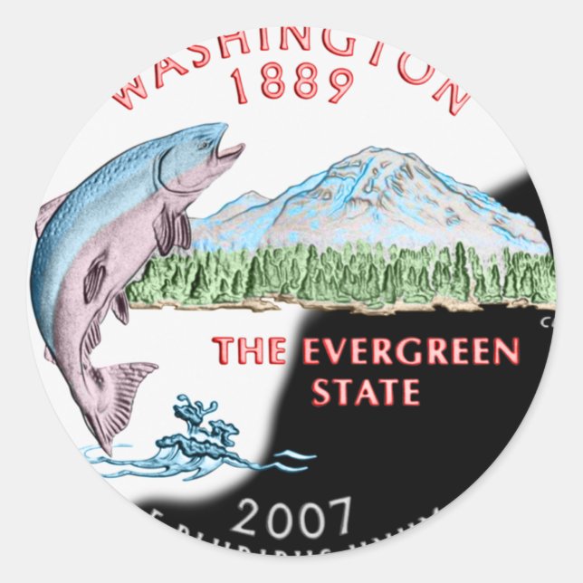 Adesivo Washington Sticker (Frente)