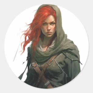 Adesivo Wasteland Female Warrior