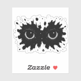 Adesivo Watcher in the Ink: Eye‑Blot Sigil