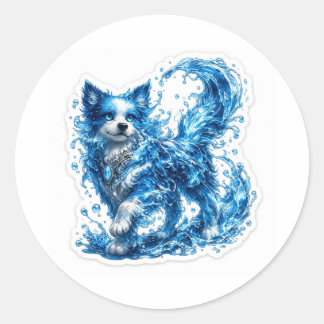 Adesivo Water Dog Fantasy Sticker