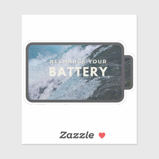 Adesivo Water Recharge Sticker (Folha)