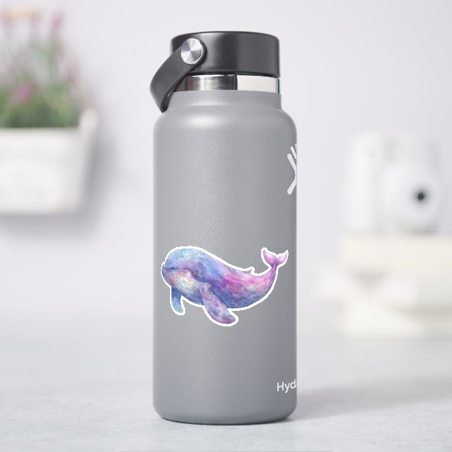 Adesivo Watercolor Beluga Whale (HidroFlask)