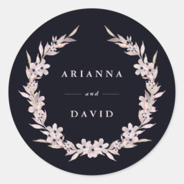 Adesivo Watercolor Bliss | Verruga Floral Cor-de-Rosa Esbr