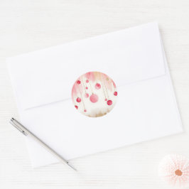 Adesivo Watercolor Christmas Ornaments Sticker Set
