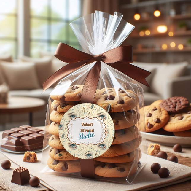 Adesivo Watercolor Lash Artist Floral Beauty Studio (Criador carregado)