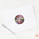 Adesivo Watercolor Obrigado Violet Splatter Brush (Envelope)