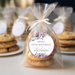 Adesivo Watercolor Purple Flowday