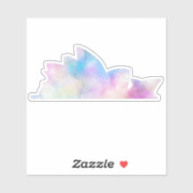 Watercolor Sydney Opera House Sticker