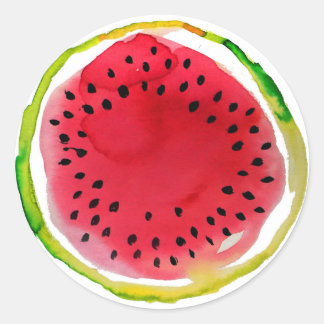 Adesivo Watercolor Watermelon Summer