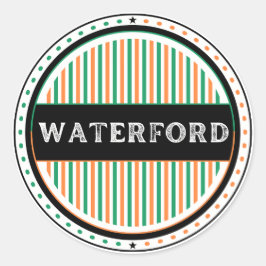 Adesivo Waterford City Pride Emblem – Irish Identity