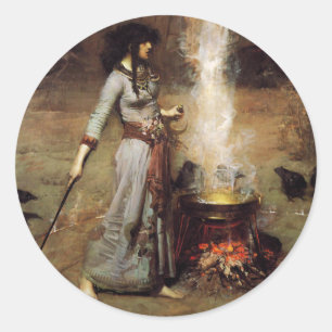 Adesivo Waterhouse A Placa Do Círculo Mágico