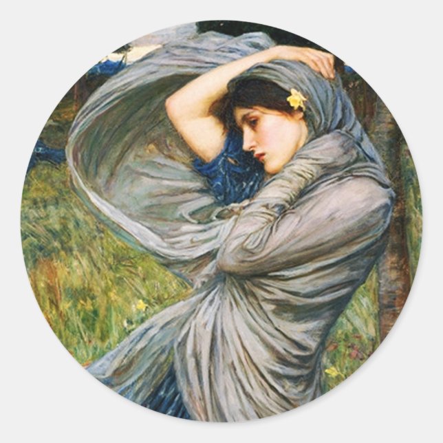 Adesivo Waterhouse Boreas Stickers (Frente)