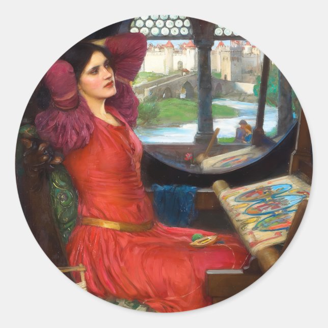 Adesivo Waterhouse Eu Estou Meio Doente de Sombras (Frente)