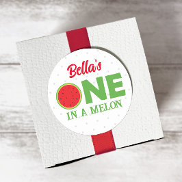 Adesivo Watermelon First Birthday Sticker