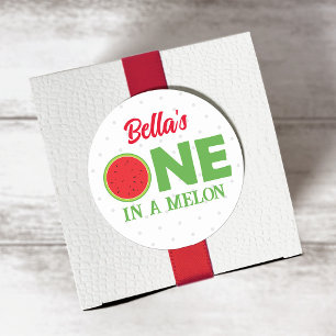 Adesivo Watermelon First Birthday Sticker