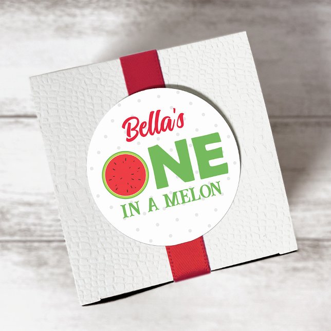 Adesivo Watermelon First Birthday Sticker (Criador carregado)