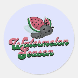 Adesivo Watermelon Season Ladybug