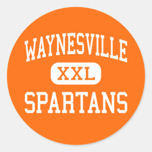 Adesivo Waynesville - Spartans - Alto - Waynesville Ohio