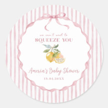 We can't wait to Squeeze You Lemon Baby Shower 