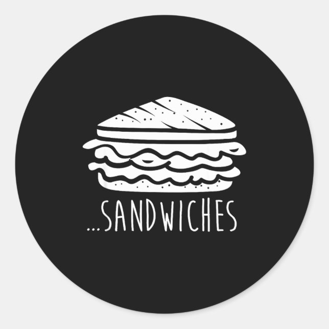 Adesivo We Finish Each Other's Sandwiches Funny Matching  (Frente)