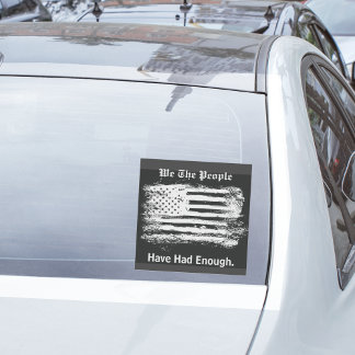 Adesivo We The People Distressed Flag
