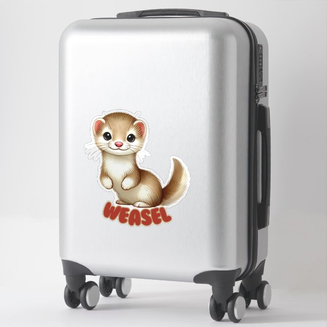 ADESIVO WEASEL - NURSERY STICKER (Mala)