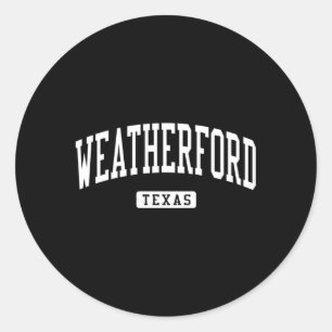 Adesivo Weatherford Texas Tx Athletic Sports