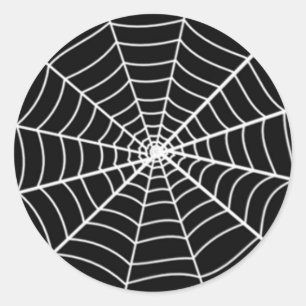 Adesivo Web Black and White Spider