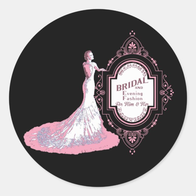 Adesivo WEDDING BOUTIQUE - Sticker (Frente)