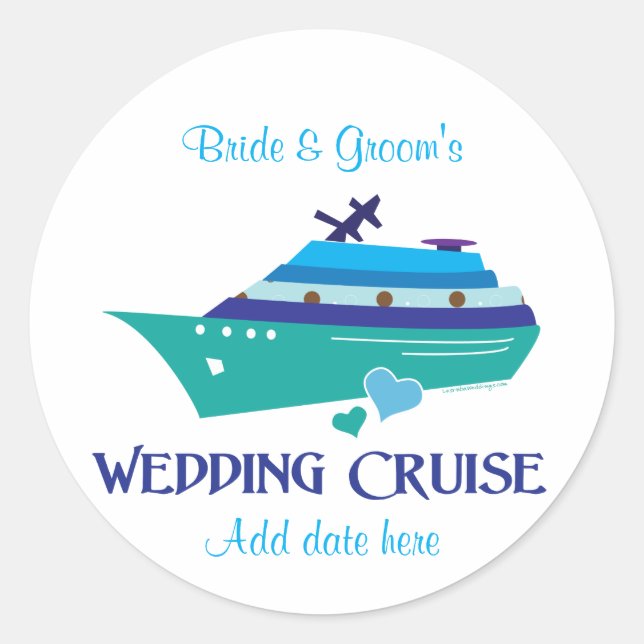 Adesivo Wedding Cruise (Frente)