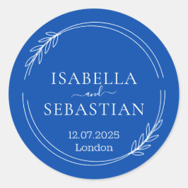 Adesivo Wedding Formal Cobalt Blue 