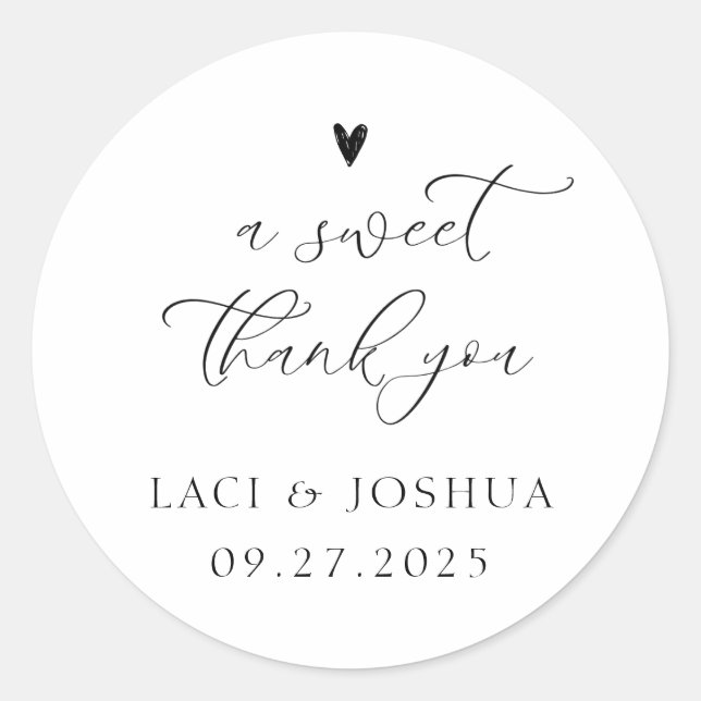 Adesivo Wedding Sticker Favor (Frente)