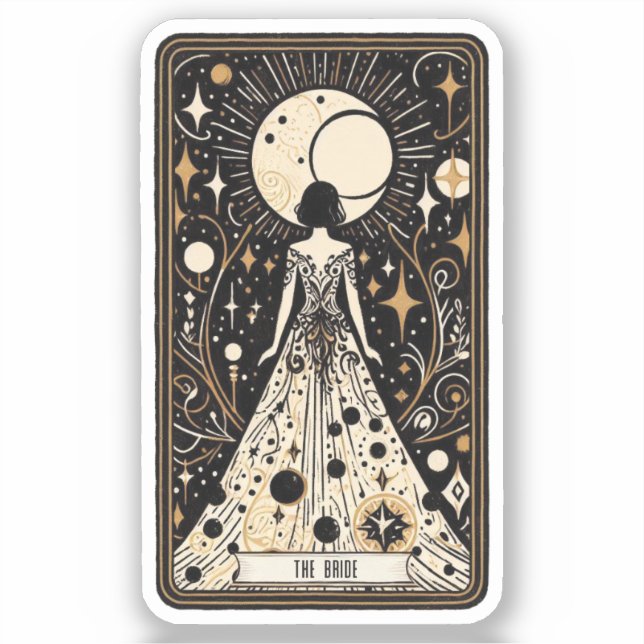 Adesivo Wedding Tarot Bride (Frente)