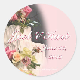 Adesivo WeddingCakeSticker-personalizar