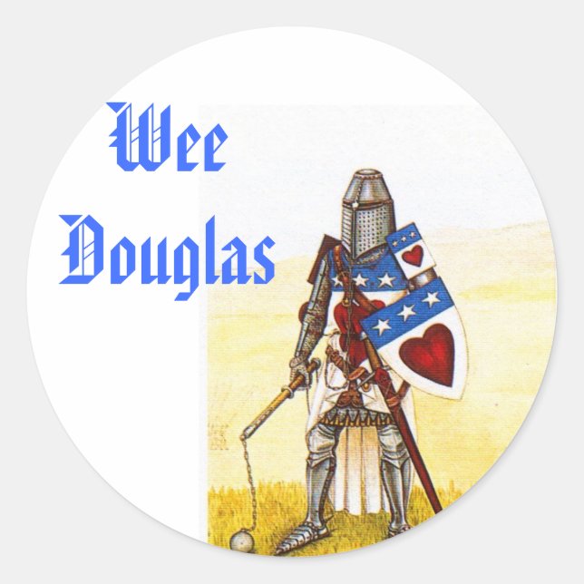 Adesivo Wee Clan Douglas Stickers - Personalizado (Frente)
