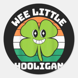 Adesivo Wee Little Hooligan Engraçado, Toddler
