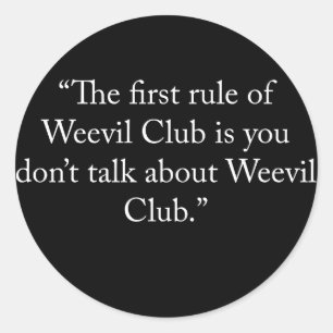 Adesivo weevilclub
