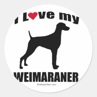 Adesivo Weimaraner