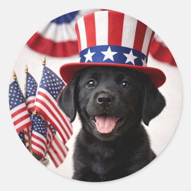 Adesivo Welcome New U.S. Citizen Patriotic  Round Sticker  (Frente)