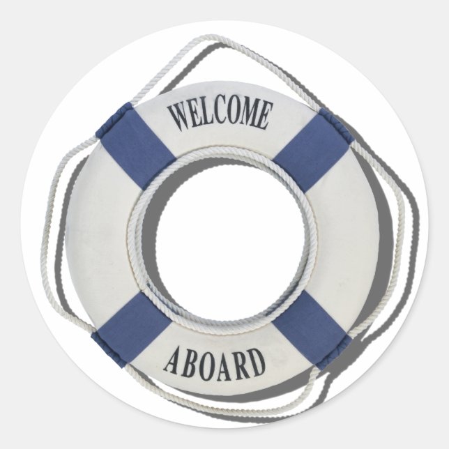 Adesivo WelcomeAboardLifePreserver071812.png (Frente)