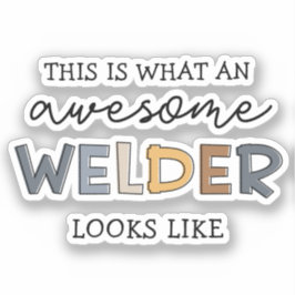 Adesivo Welder Funny Incrível Gifes do Solder