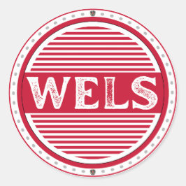 Adesivo Wels City Pride Emblem – Austrian Identity