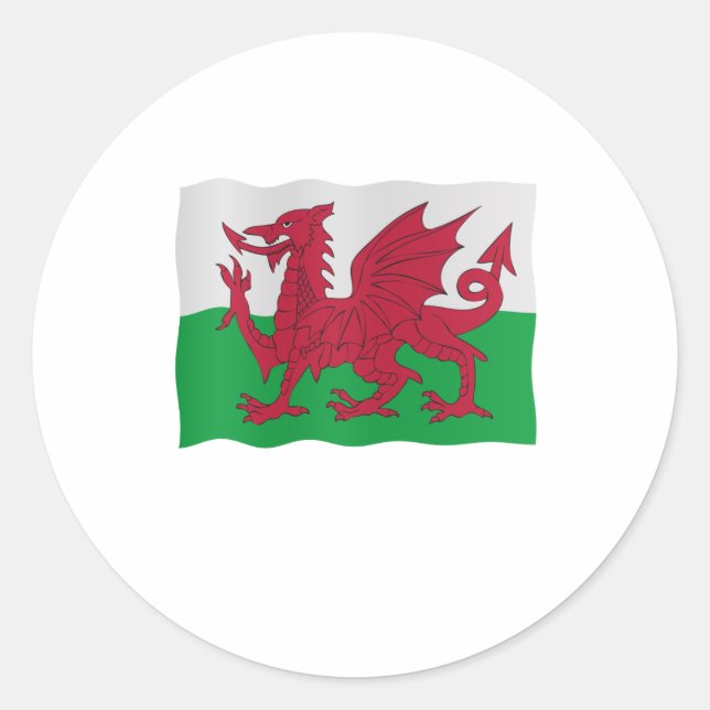 Adesivo Welsh flag (Frente)