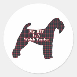 Adesivo Welsh Terrier BFF Sticker