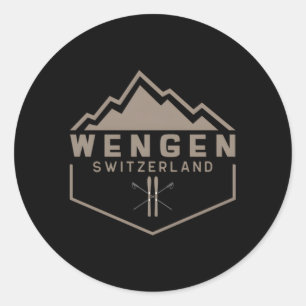 Adesivo Wengen Suiça