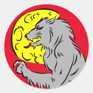 ADESIVO WEREWOLF E UM VESTIDO DE LUA CHEIA