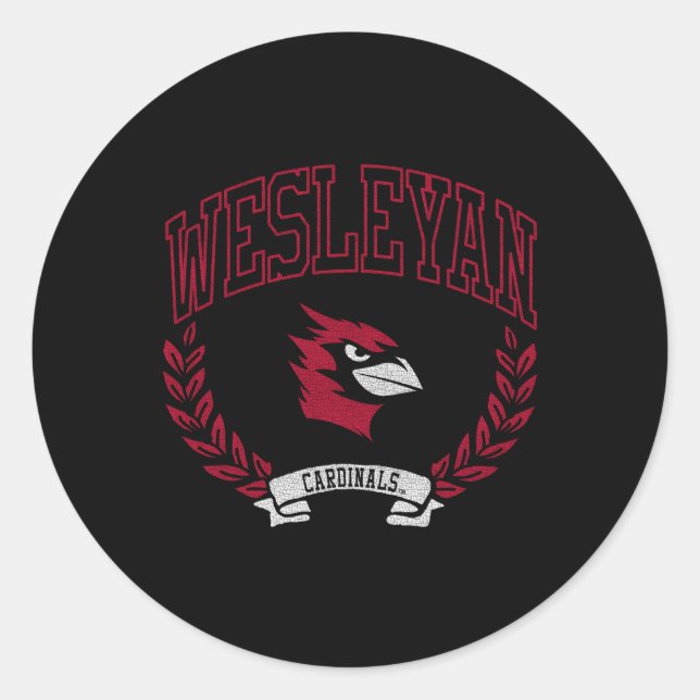 Adesivo Wesleyan Cardinals Victory (Frente)