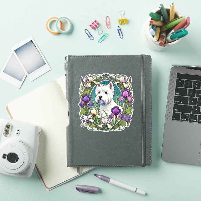 Adesivo West Highland Terrier Westie (Capa para iPad)